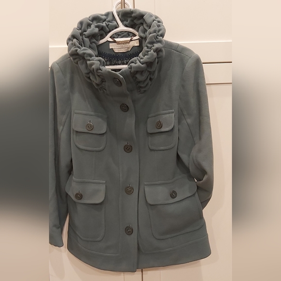 Perry Ellis- Portfolio wool peacoat - Picture 4 of 8